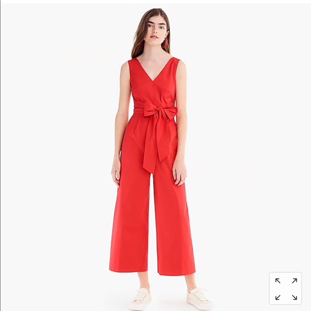 J. Crew wrap tie jumpsuit NWT